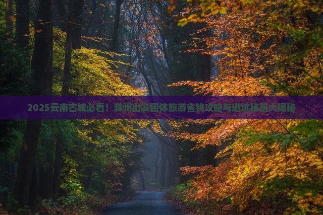 滁州去云南古城团体旅游
