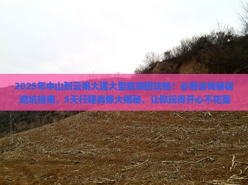 中山到云南大理大型旅游团