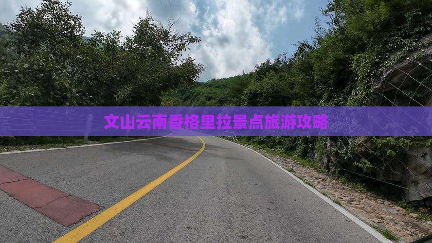 文山去云南香格里拉个人游