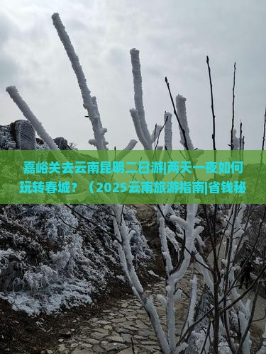 嘉峪关去云南昆明二日游