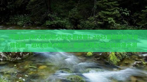 河源去云南大理旅游小吃