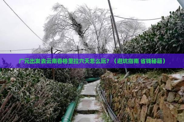 广元去云南香格里拉六日游