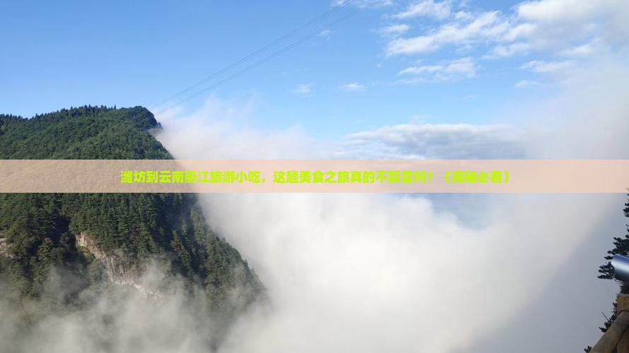 潍坊到云南丽江旅游小吃