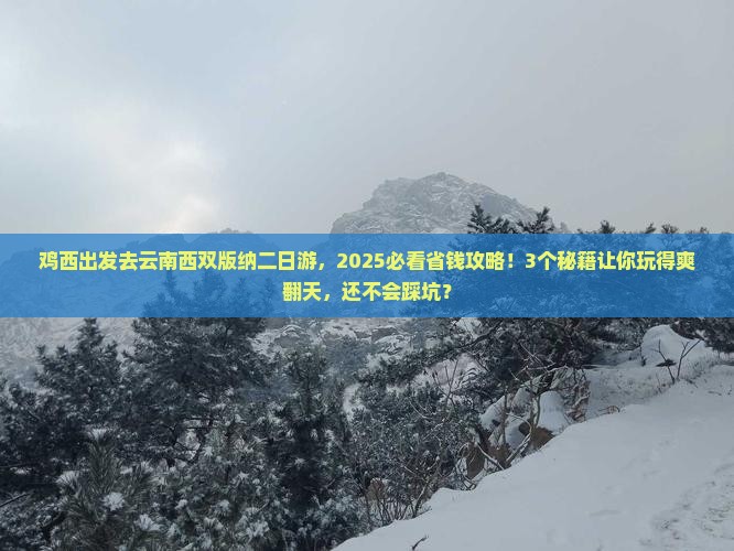 鸡西去云南西双版纳二日游