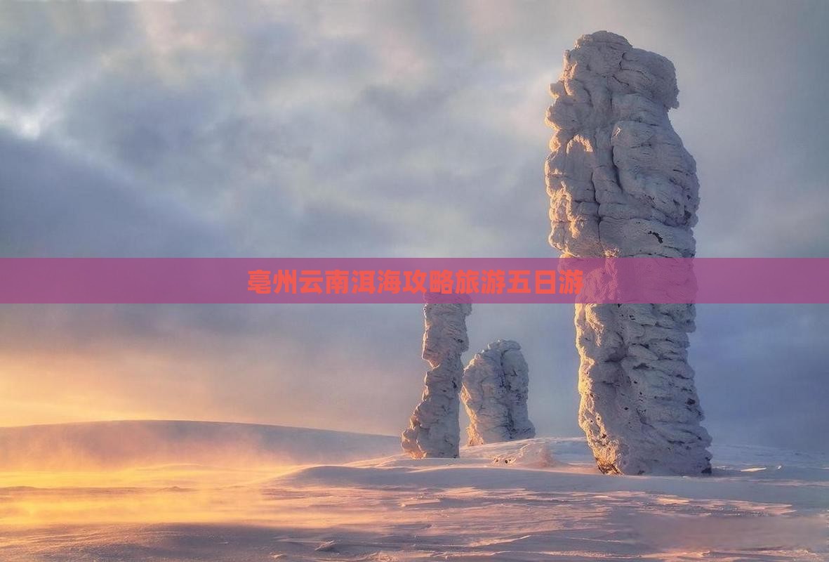 亳州去云南洱海五日游