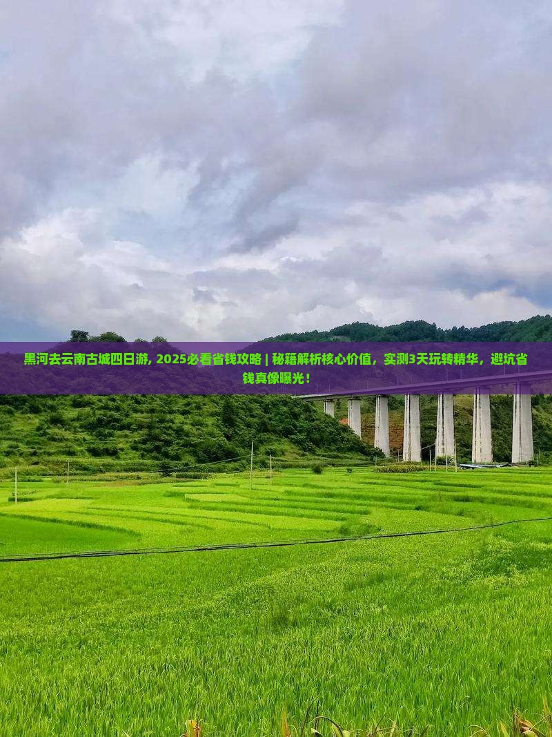 黑河去云南古城四日游