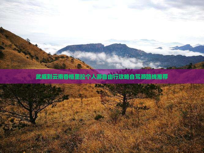 武威到云南香格里拉个人游