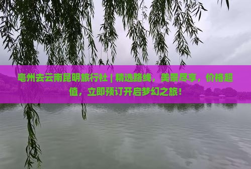 亳州去云南昆明旅行社
