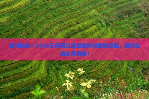 盘锦去云南丽江自由团