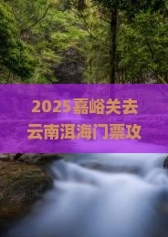 嘉峪关去云南洱海门票