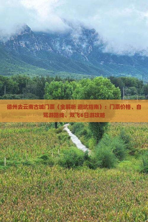 德州去云南古城门票