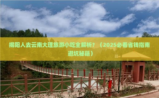 揭阳去云南大理旅游小吃