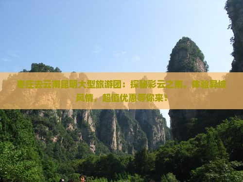 枣庄去云南昆明大型旅游团