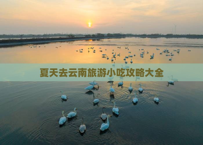 夏天去云南旅游小吃