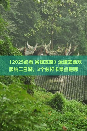运城去云南西双版纳二日游