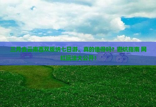 三月到云南西双版纳七日游