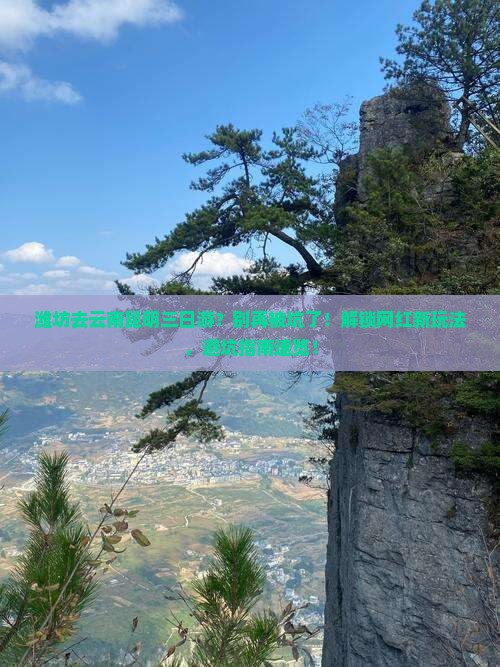 潍坊去云南昆明三日游