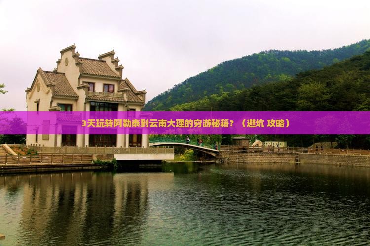 阿勒泰到云南大理个人游