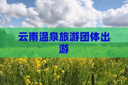 夏天去云南温泉团体旅游