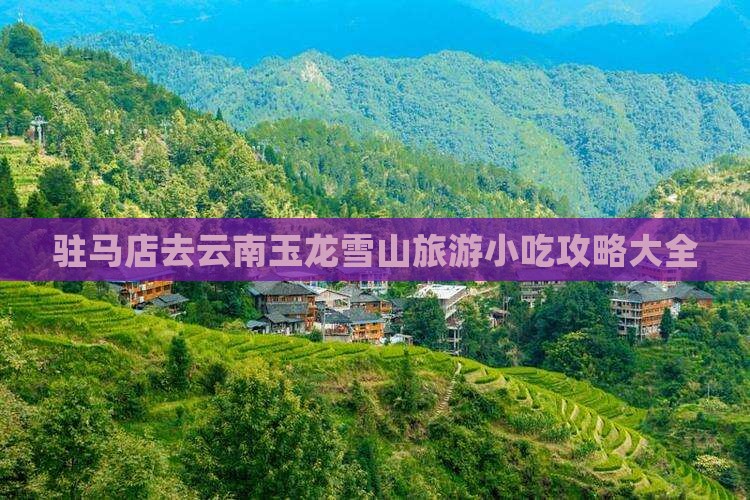 驻马店去云南玉龙雪山旅游小吃