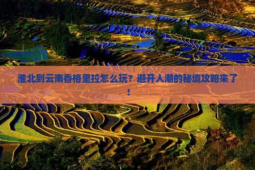 淮北到云南香格里拉景点
