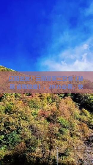 辽阳去云南昆明二日游