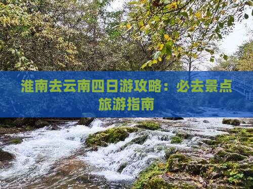 淮南去云南四日游