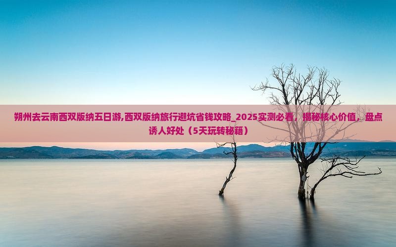 朔州去云南西双版纳五日游