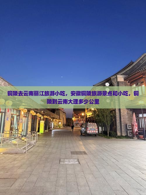 铜陵去云南丽江旅游小吃