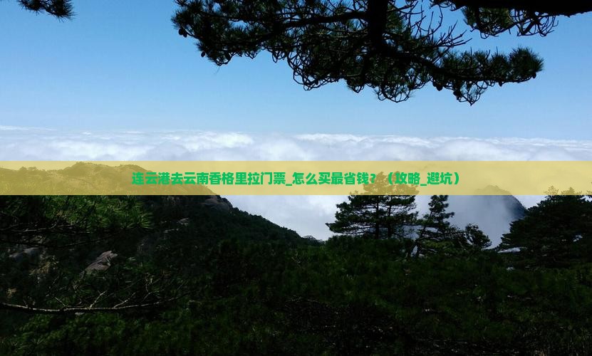 连云港去云南香格里拉门票