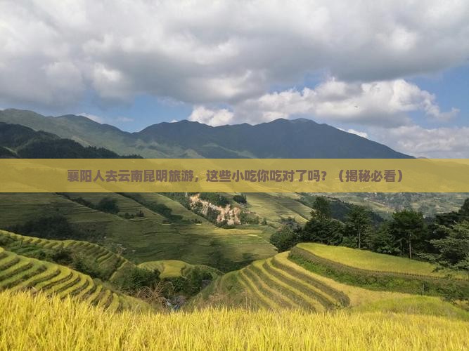 襄阳去云南昆明旅游小吃