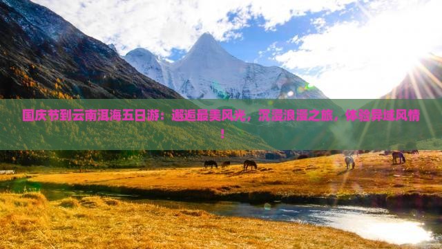 国庆节到云南洱海五日游