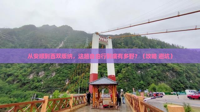 安顺到云南西双版纳自由行