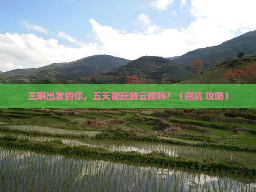 三明到云南五日游