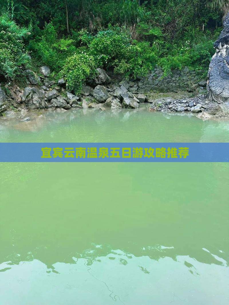 宜宾去云南温泉五日游