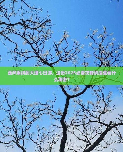 西双版纳到云南大理七日游