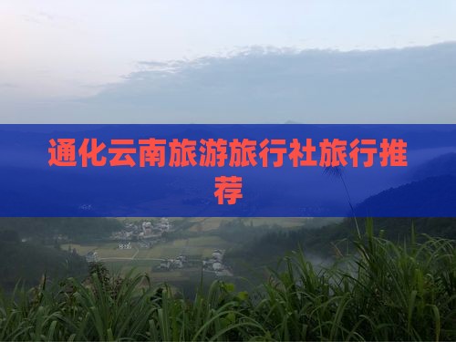 通化去云南旅行社