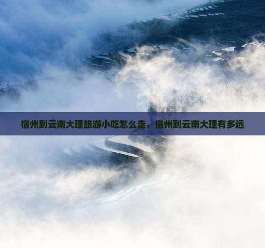 宿州到云南大理旅游小吃