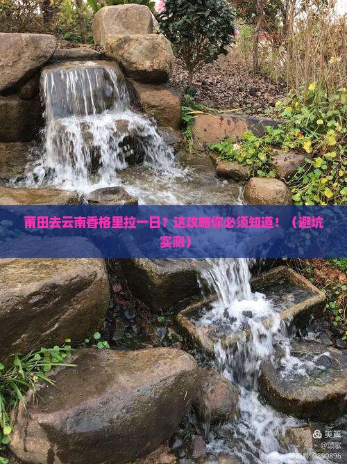 莆田去云南香格里拉一日