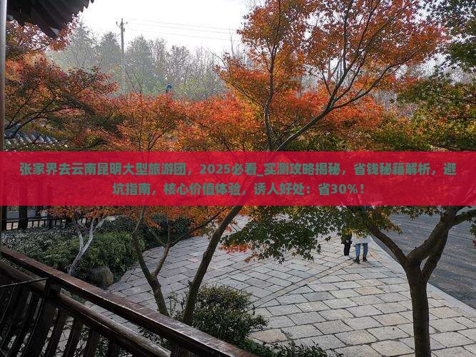 张家界去云南昆明大型旅游团