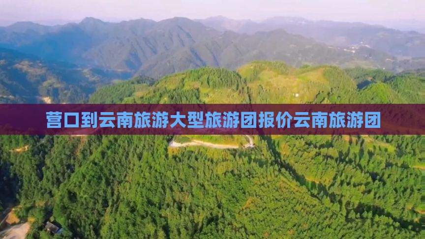 营口到云南古城大型旅游团