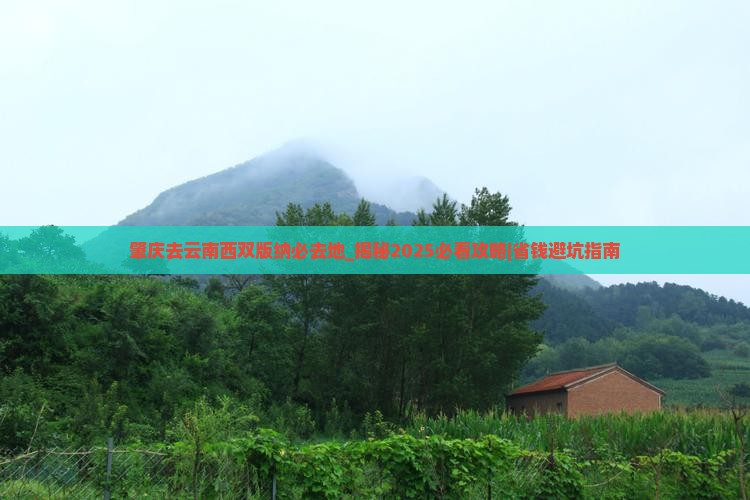 肇庆去云南西双版纳必去地
