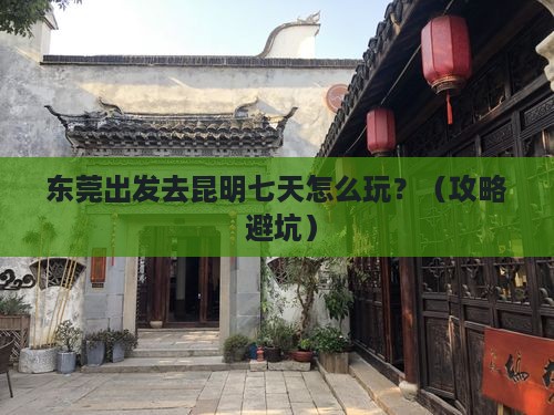 东莞到云南昆明七日游