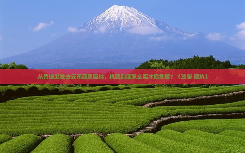晋城去云南西双版纳门票