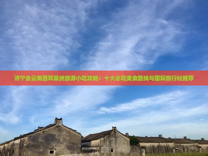 济宁去云南西双版纳旅游小吃