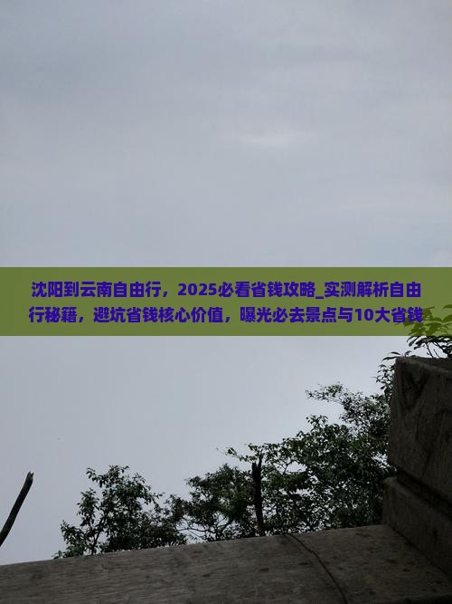 沈阳到云南自由行