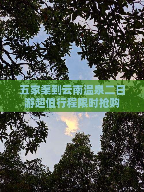 五家渠到云南温泉二日游