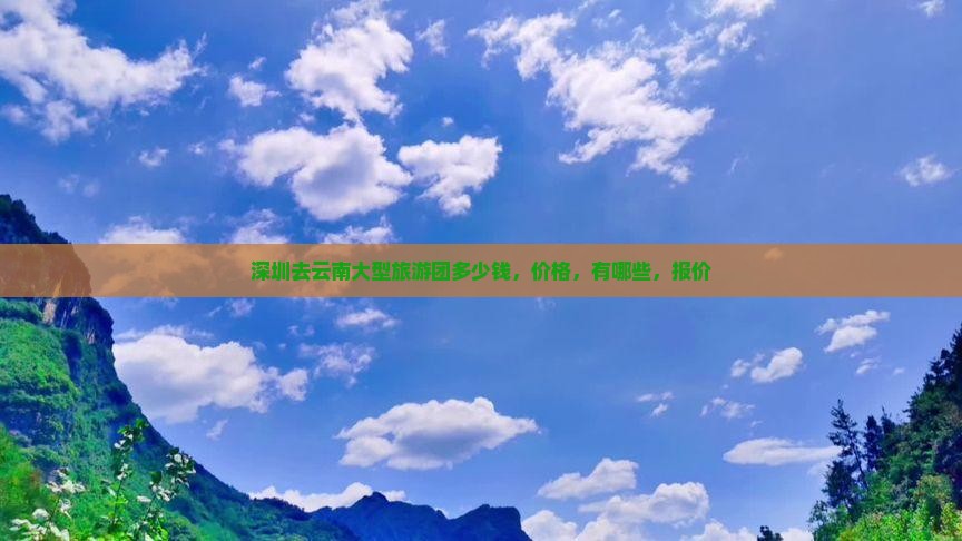 深圳去云南大型旅游团