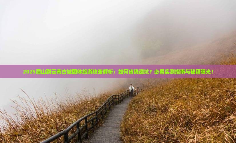 眉山到云南古城团体旅游