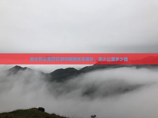 衡水到云南四日游